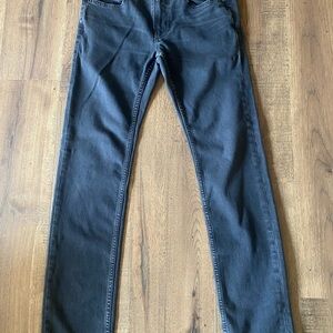 PAIGE Men's Skinny Jeans in Washed Black